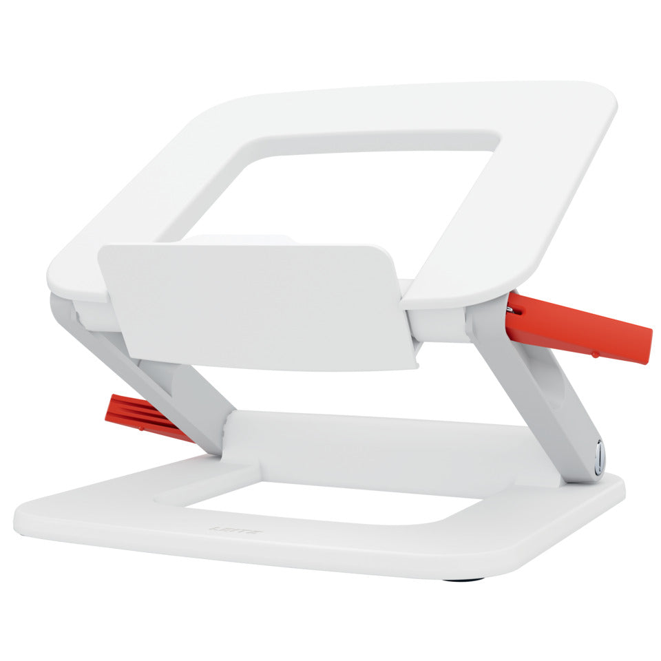Notebookständer Ergo Multi-Winkel, 13" bis 15", 6-fach verstellbar, weiß LEITZ 6424-00-01 LEITZ 6424-00-01 Ergo
