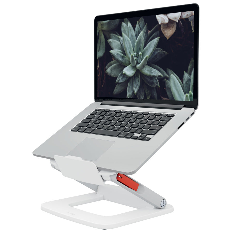 Notebookständer Ergo Multi-Winkel, 13" bis 15", 6-fach verstellbar, weiß LEITZ 6424-00-01 LEITZ 6424-00-01 Ergo