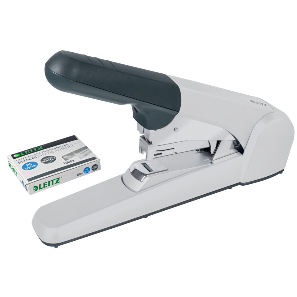 Heftgerät extrastark, 60 Blatt, Einlegetiefe 60 mm, weiß LEITZ 5552-00-84