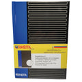 Registerbuch, A5, 96 Blatt, liniert, schwarz/blau RHEITA 955-41 RHEITA 955-41   90g/m²