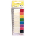Index-Streifen auf Lineal, 12x45mm, 8x15 Blatt, sortiert RHEITA R7727-1 RHEITA R7727-1 12x45mm i.Polybeutel