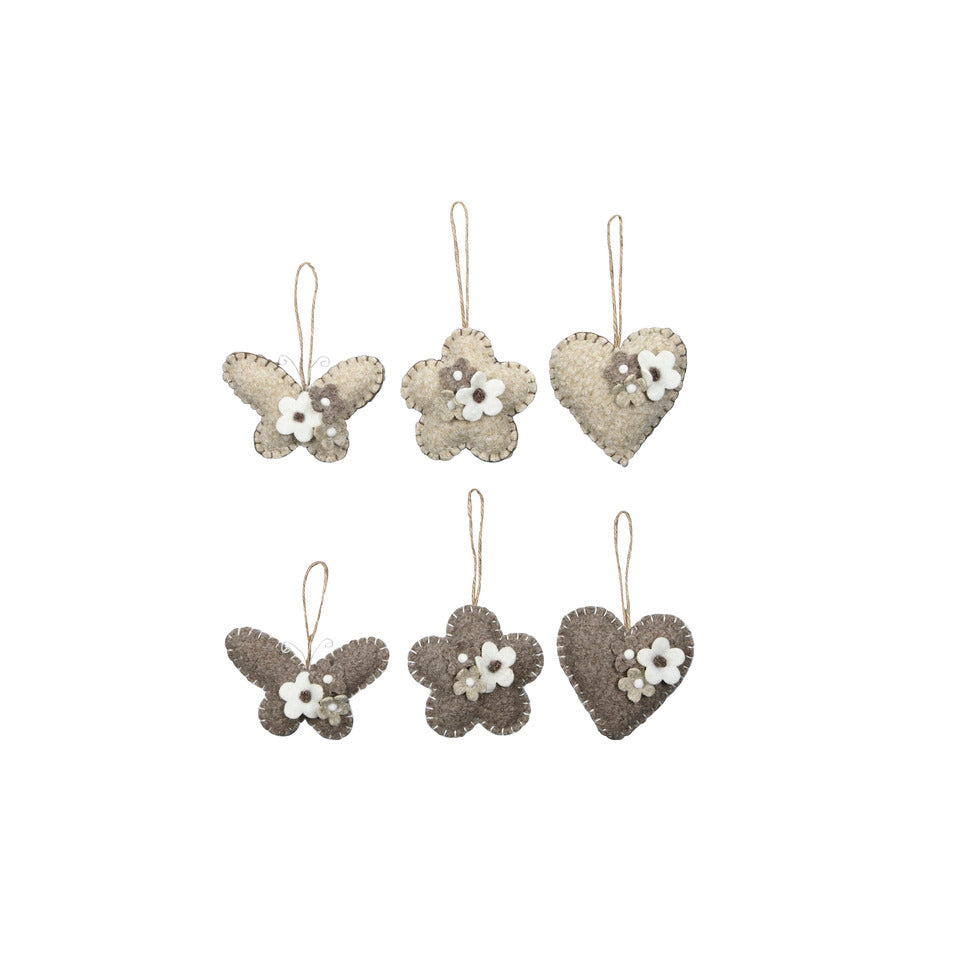 Anhänger Schmetterling/Blume/Herz, sortiert  661182000994