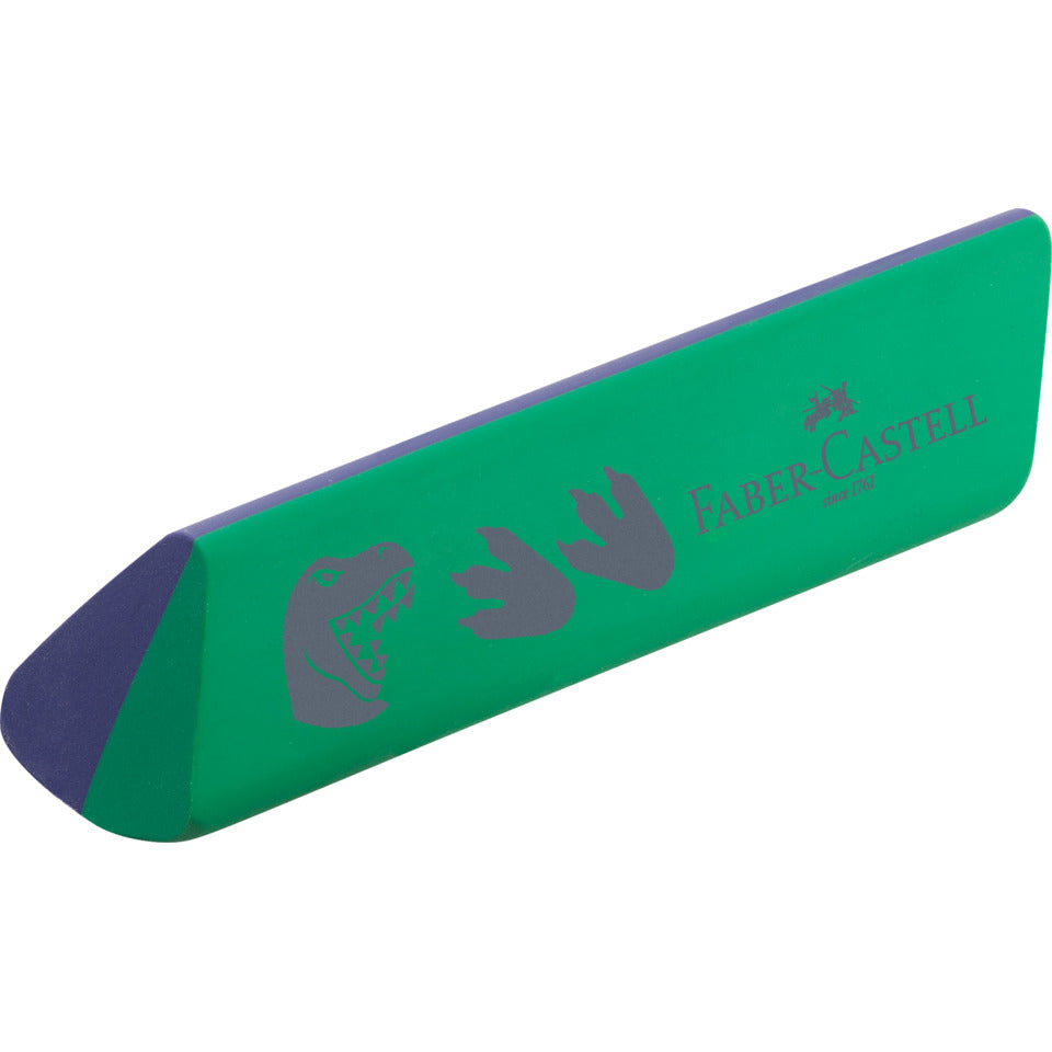 Radierer PVC & Dust-free Dino FABER CASTELL 188750