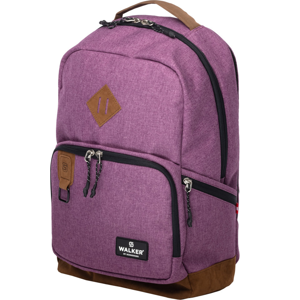 Schulrucksack Concept Pure Eco, 46 x 30 x 20 cm, 30 L, lipstick WALKER 42154-447 WALKER 42154-447 Pure Eco 29L