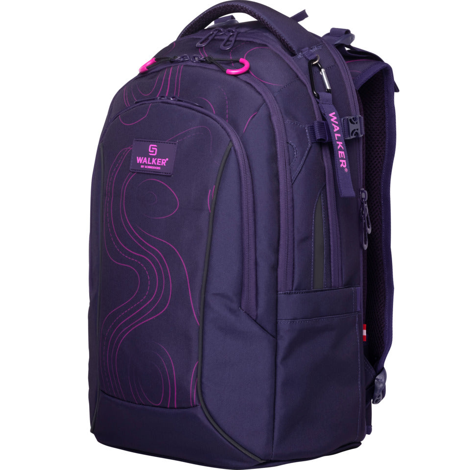 Schulrucksack Wizzard, 47 x 31 x 19 cm, 30-35L, frequency purple WALKER CAMPUS NEO 42525-474 WALKER CAMPUS NEO 42525-474 30-35L
