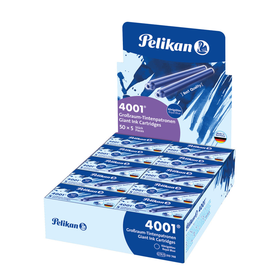 Tintenpatrone 4001® GTP/5, 5 Stück, königsblau PELIKAN 400142571 PELIKAN 400142571 310748 GTP/5