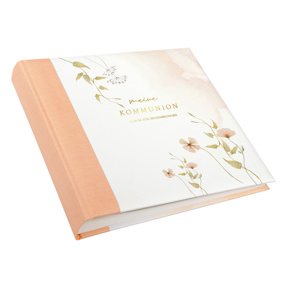 Kommunionsalbum Blütenzauber, 25 x 25 cm, rosé GOLDBUCH 03 038 GOLDBUCH 03 038 25x25cm