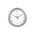 Wanduhr Funk Teneriffa Ø30cm, silber HAMA 185872