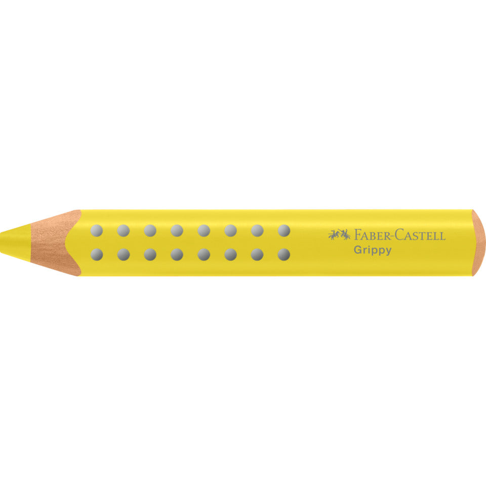 Farbstift Grippy weich ergonomische Dreikantform ananasgelb FABER CASTELL 110605