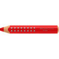 Farbstift Grippy weich ergonomische Dreikantform erdbeerrot FABER CASTELL 110621