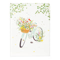 Notizbuch Flowery Bike, A5, blanko TURNOWSKY 64 051 TURNOWSKY 64 051 blanko  A5