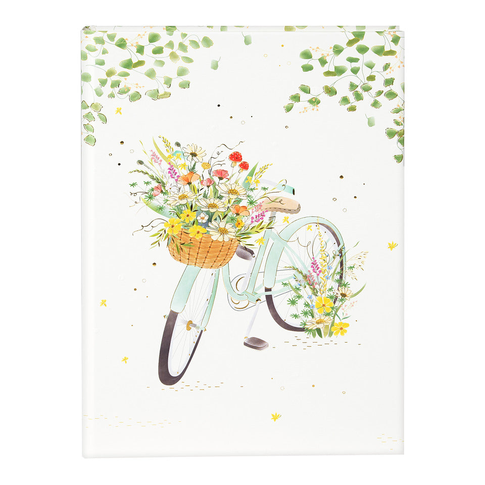 Notizbuch Flowery Bike, A5, blanko TURNOWSKY 64 051 TURNOWSKY 64 051 blanko  A5