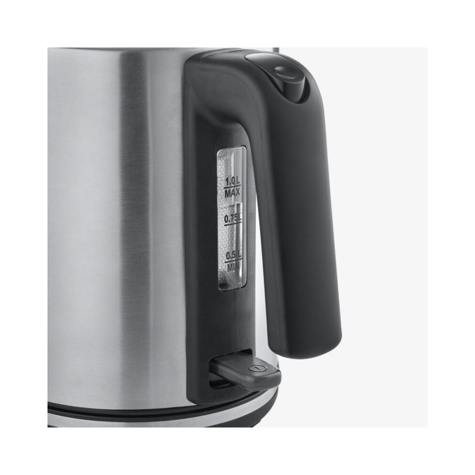 Wasserkocher, 1L, Edelstahl, silber/schwarz SEVERIN WK 3489 SEVERIN WK 3489 1 Liter
