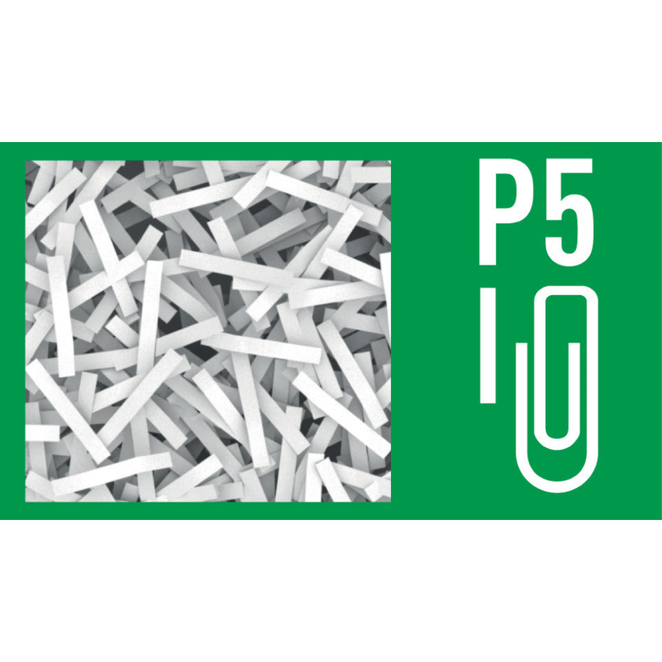 Aktenvernichter IQ Protect Premium 6M P5, Mikro-Partikelschnitt, 6 Blatt, weiß LEITZ 8095-00-00 LEITZ 8095-00-00 6M P5 Mikro