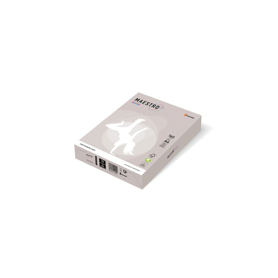 Kopierpapier Color Trend, A4, 80g/m², 500 Blatt, grau MAESTRO COLOR 9417-GR21A80S MAESTRO 9417-GR21A80S   A4 DIN 80 g