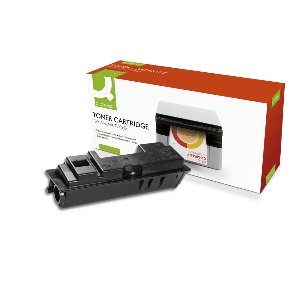 Lasertoner ersetzt Kyocera TK-1160, 7.200 Seiten, schwarz Q-CONNECT K18337QC Q-CONNECT K18337QC / KF03837