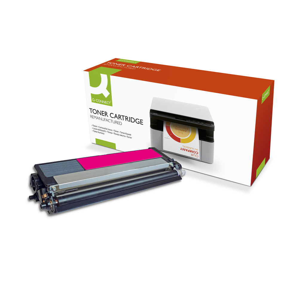 Lasertoner ersetzt Brother TN-321M, 1.500 Seiten, magenta Q-CONNECT K15780QC Q-CONNECT K15780QC KF03815