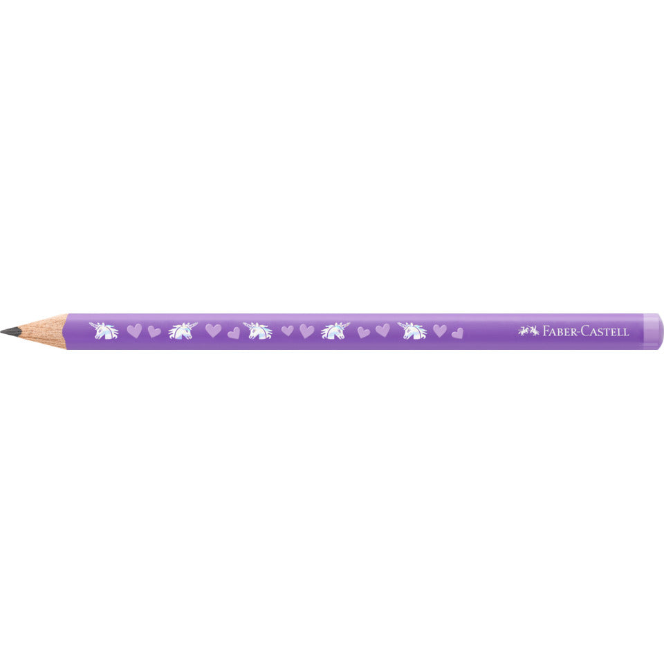 Bleistift Jumbo Einhorn HB, violett FABER CASTELL 111520 FABER-CASTELL 111520