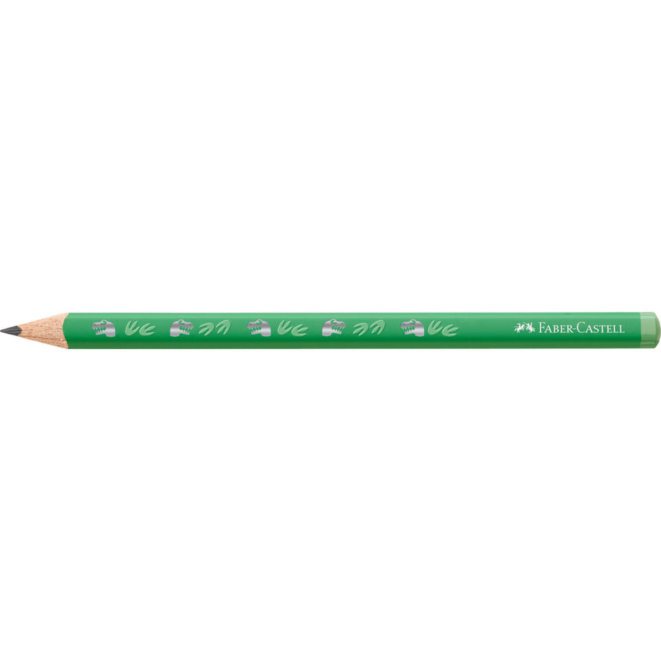Bleistift Jumbo Dino HB, grün FABER CASTELL 111521 FABER-CASTELL 111521
