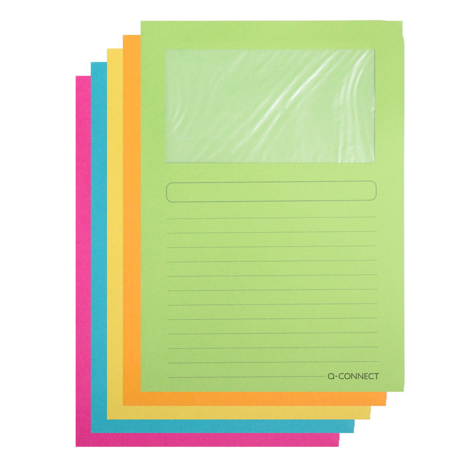 Umlaufmappe, A4, Pappe, pink Q-CONNECT KF15245