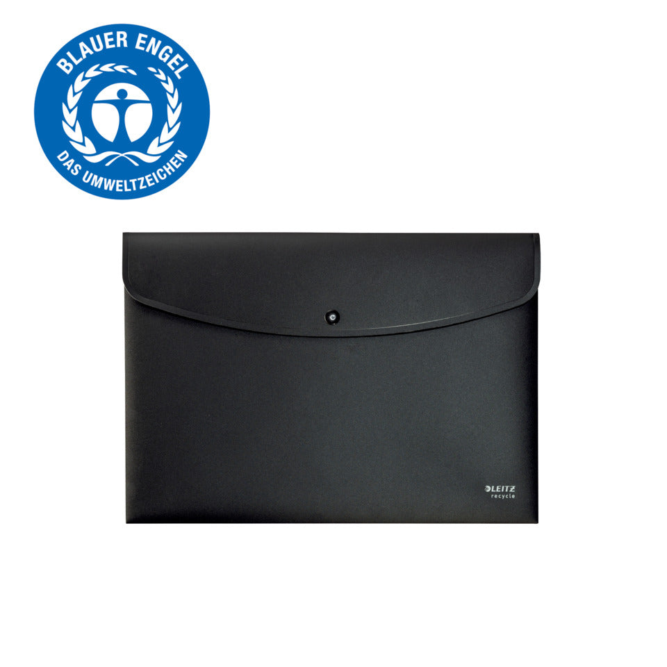 Sammelmappe Recycle, A4, PP, schwarz LEITZ 4678-00-95