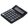 Tischrechner, Solar/Batterie, 12-stellig, schwarz Q-CONNECT KF19065 Q-CONNECT KF19065 angew. Display