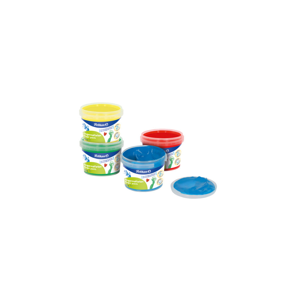 Fingerfarbe 4ST sortiert   FMFB PELIKAN 300008267 PELIKAN 300008267 701570 FMFB 4