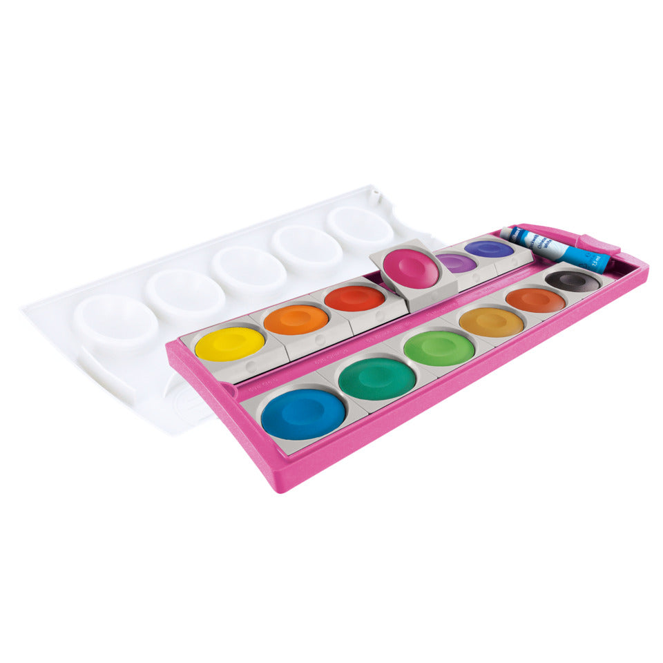Farbkasten 12ST K12 pink/Glitzer PELIKAN 300008270 PELIKAN 300008270 701600 735K12P