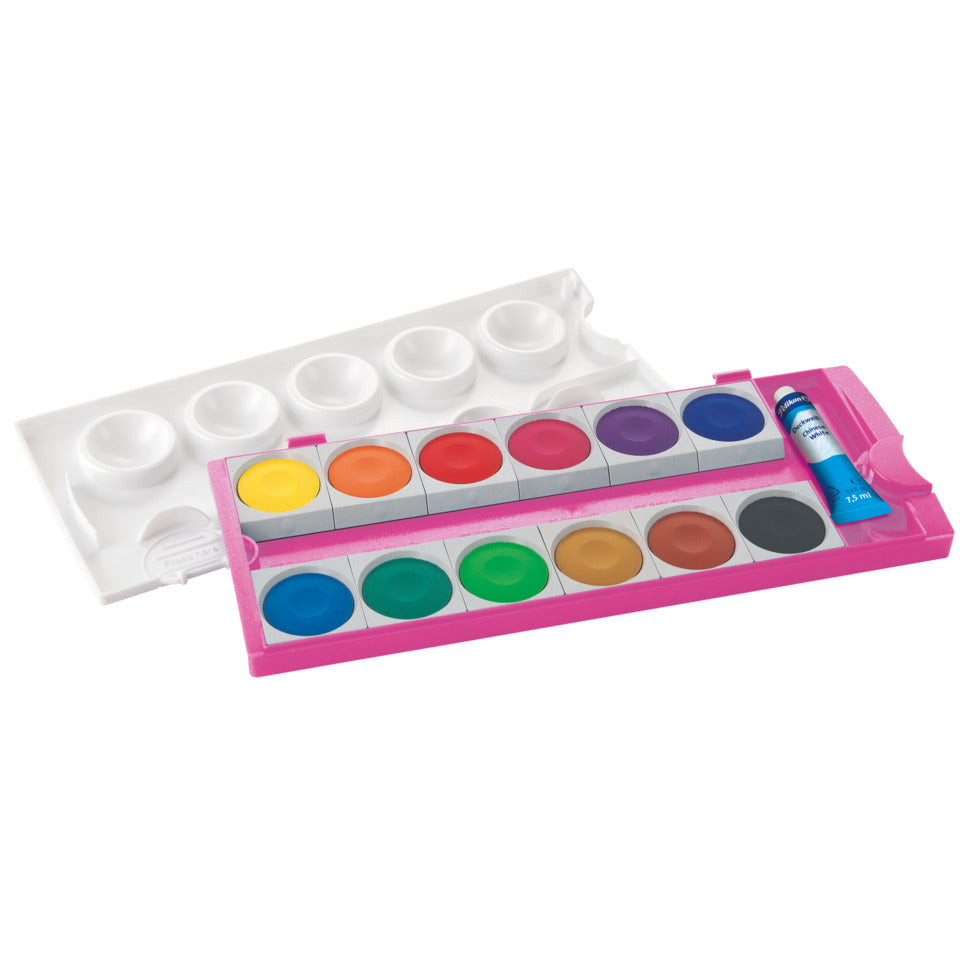 Farbkasten 12ST K12 pink/Glitzer PELIKAN 300008270 PELIKAN 300008270 701600 735K12P