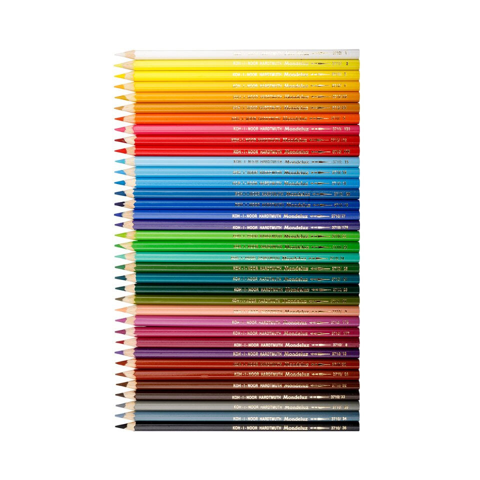 Aquarell- Künstlerfarbstifte, 36 Stück KOH-I-NOOR 3719 KOH-I-NOOR 3719 36er Etui