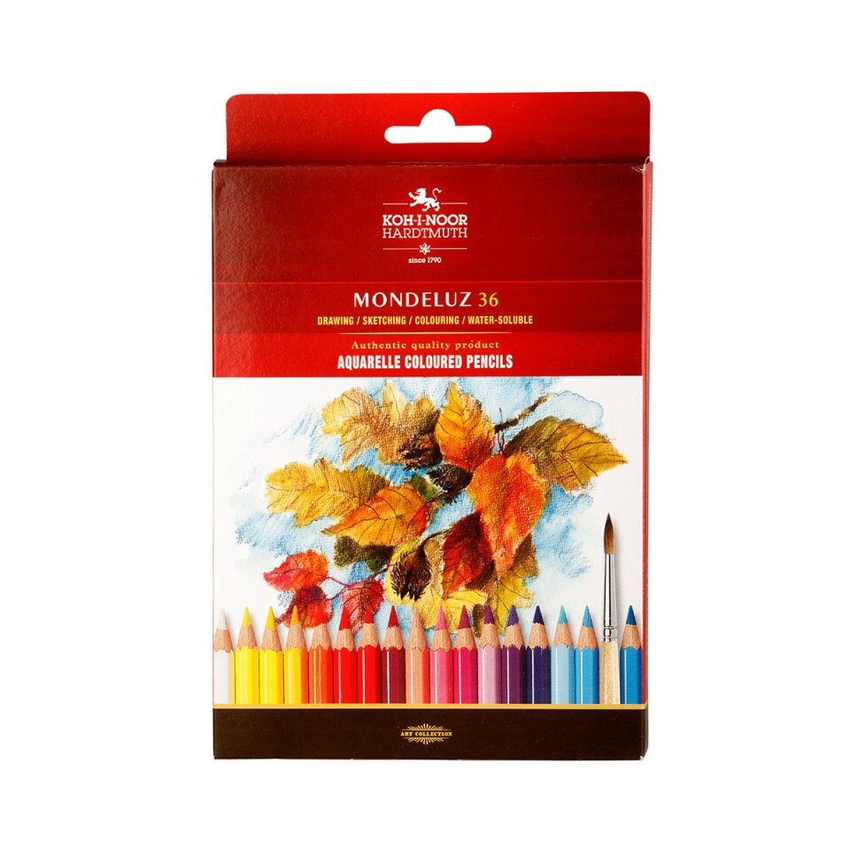 Aquarell- Künstlerfarbstifte, 36 Stück KOH-I-NOOR 3719 KOH-I-NOOR 3719 36er Etui