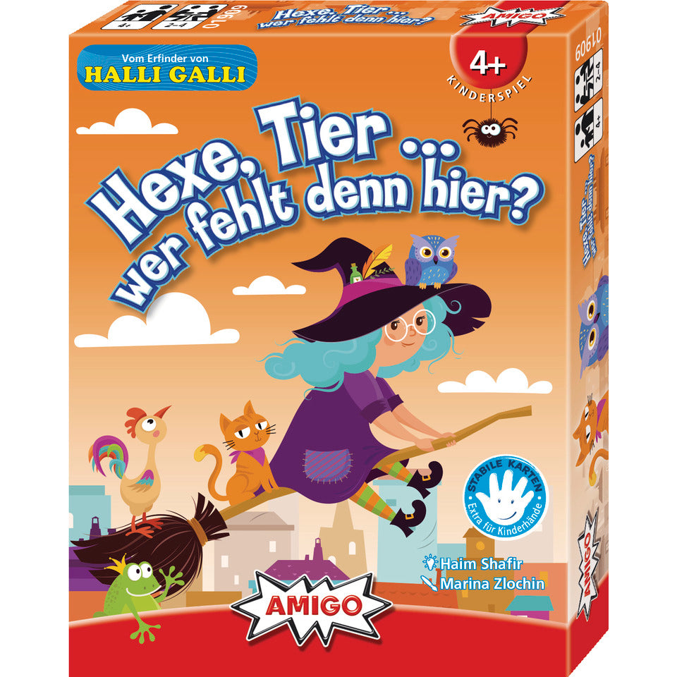 Spiel Hexe, Tier ... wer fehlt denn hier? AMIGO 01909