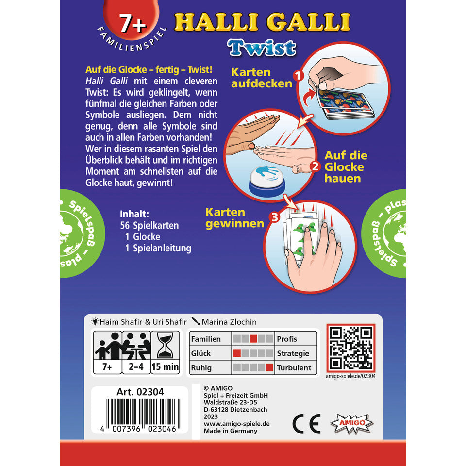 Kartenspiel Halli Galli Twist AMIGO 02304