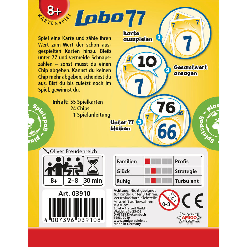 Kartenspiel Lobo 77 AMIGO 03910