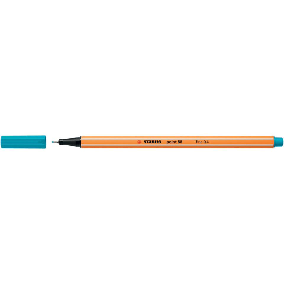 Fineliner point 88®, 0,4 mm, hellblau STABILO 88/31