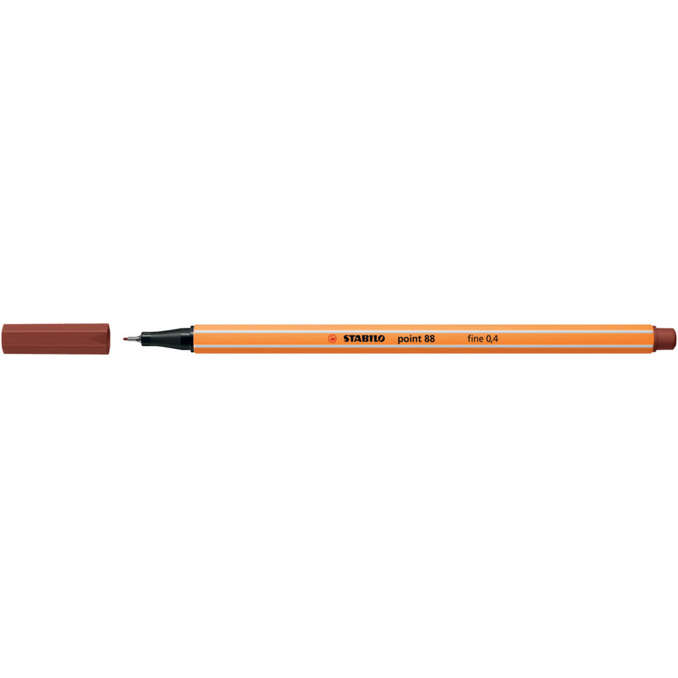 Fineliner point 88®, 0,4 mm, siena STABILO 88/75
