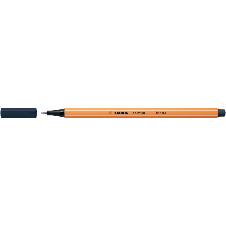 Fineliner point 88®, 0,4 mm, paynesgrau STABILO 88/98