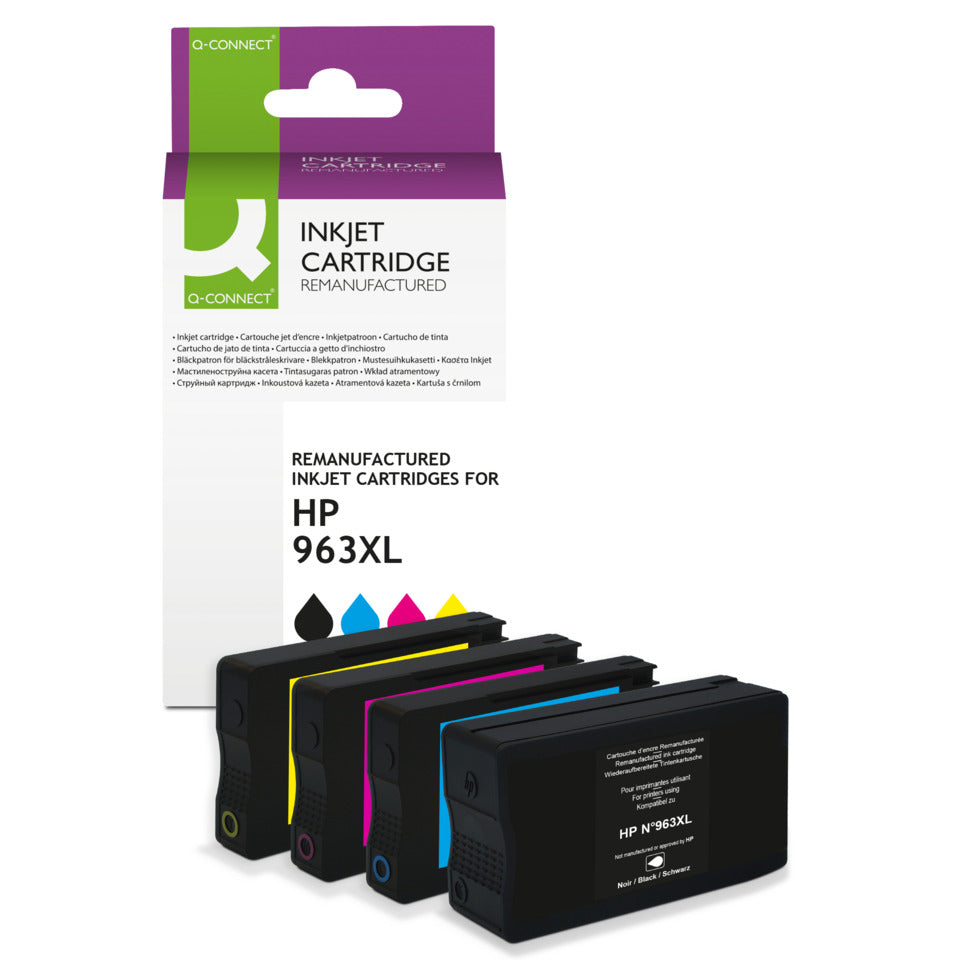 Inkjetpatrone ersetzt HP 963XL Multipack Q-CONNECT KF13997