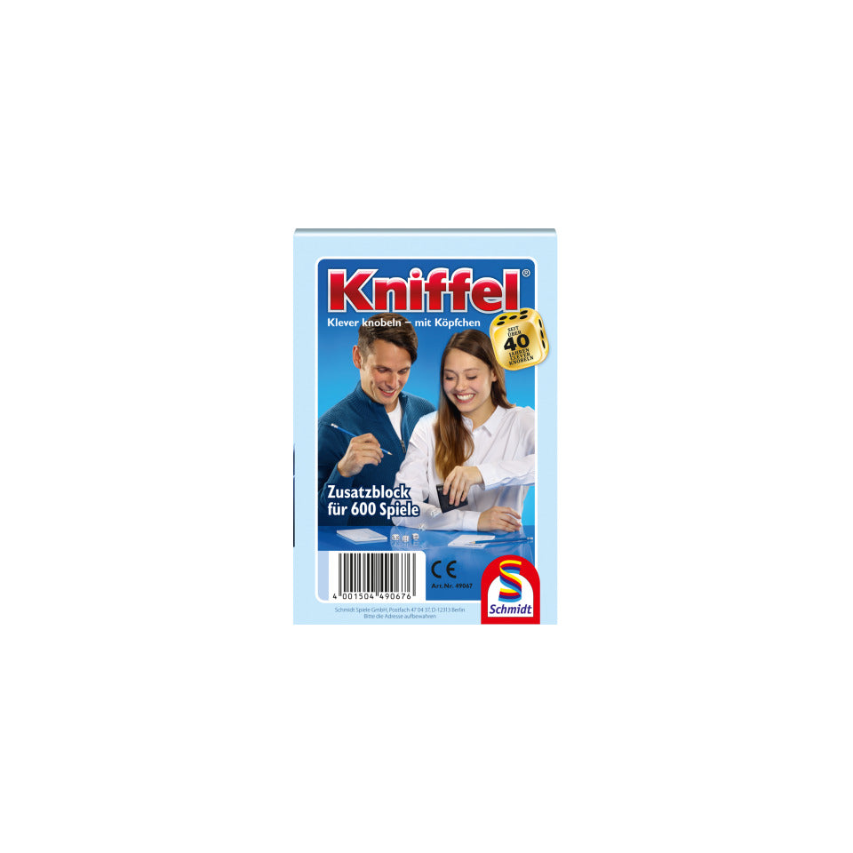 Kniffelblock 600 Spiele SCHMIDT 49067