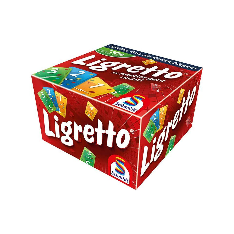 Spielkarten Ligretto rot SCHMIDT 01301
