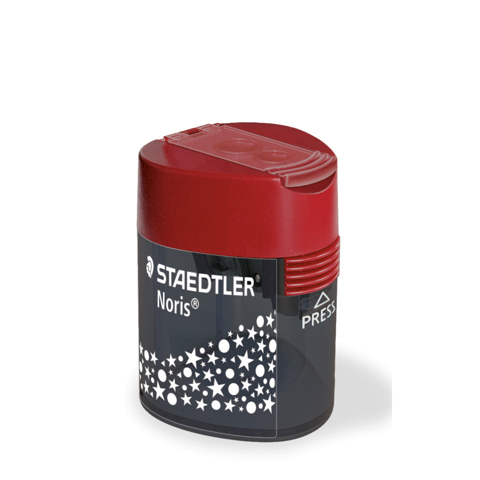Doppel-Dosenspitzer Noris, Ø8,2/10,2 mm, rot STAEDTLER 512 188 STAEDTLER® 512 188 Ø 8,2 mm
