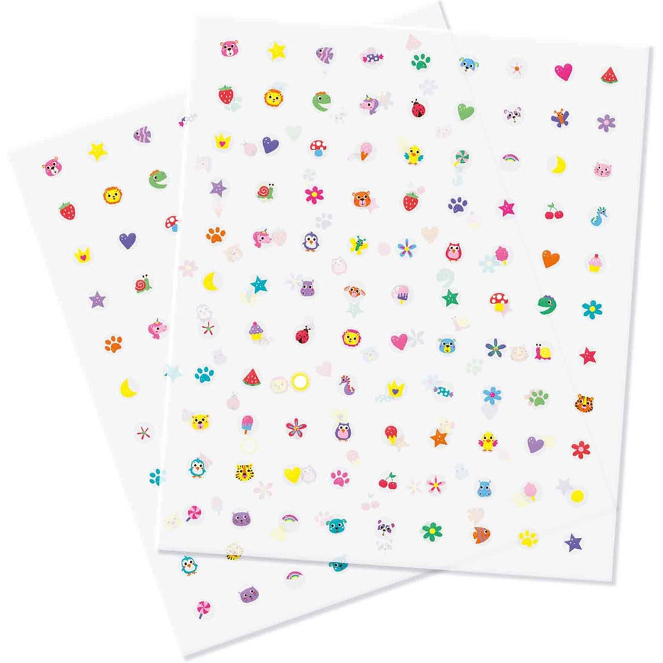 Fingernagelsticker, 198 Stück, sortiert SES CREATIVE 14044
