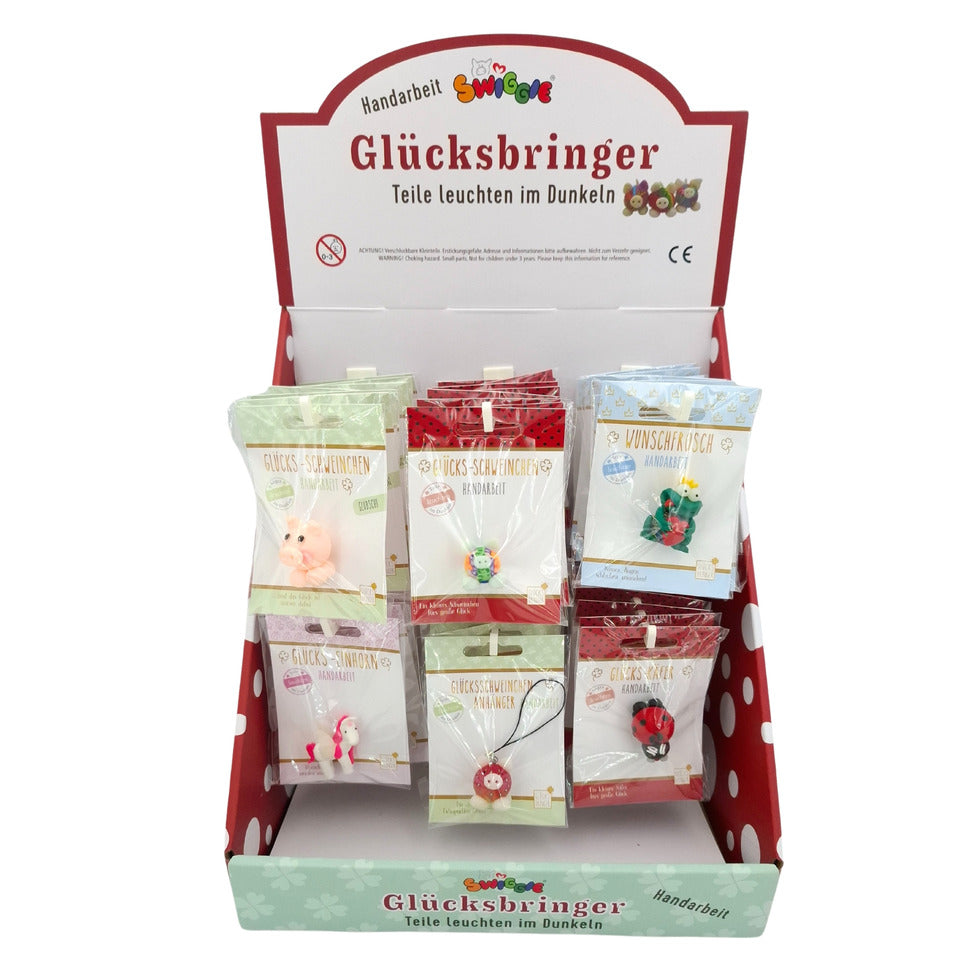 Display Glücksbringer, rosa SWIGGIE 8638 SWIGGIE 8638 im Display