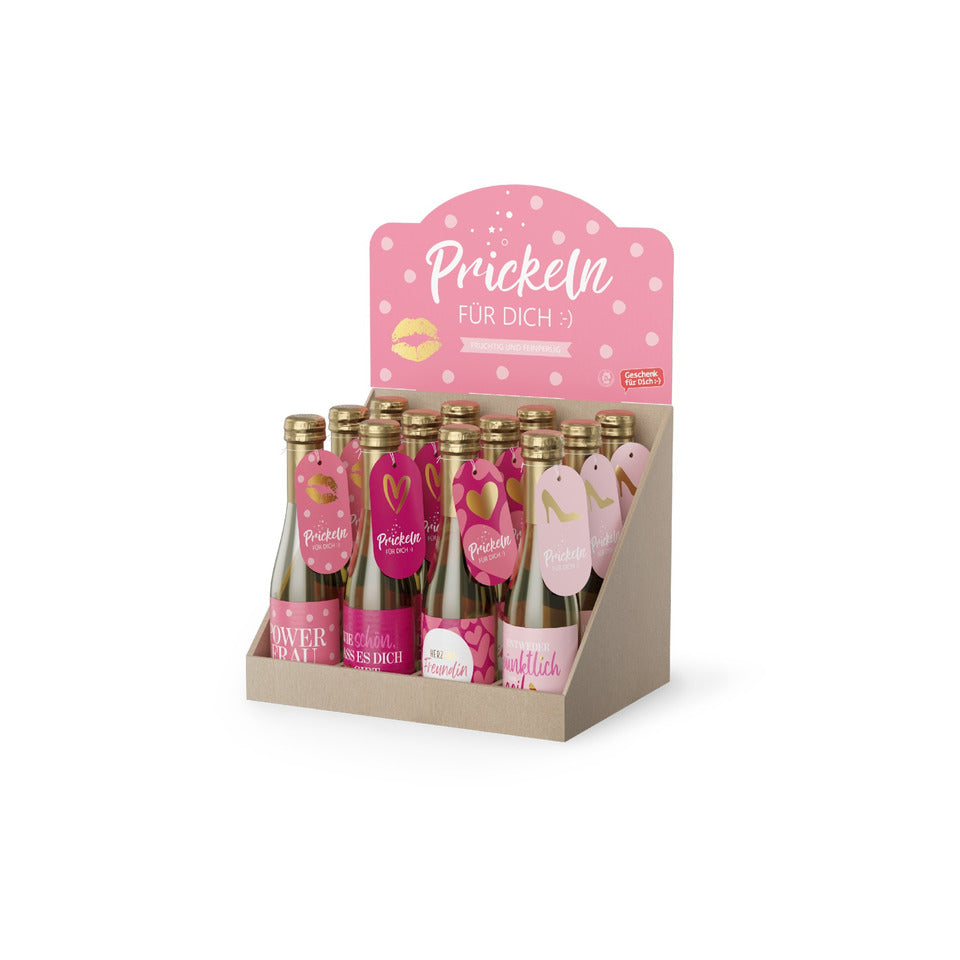 Prosecco Auf uns Mädels, 0,2l, sortiert FÜR DICH 436710 FÜR DICH 436710 0,2l