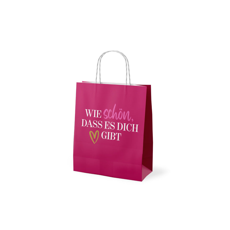 Geschenktragetasche Wie schön, das.., 24 x 20 x 8 cm FÜR DICH 991713 FÜR DICH 991713 24x20x8cm