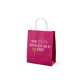 Geschenktragetasche Wie schön, das.., 24 x 20 x 8 cm FÜR DICH 991713 FÜR DICH 991713 24x20x8cm