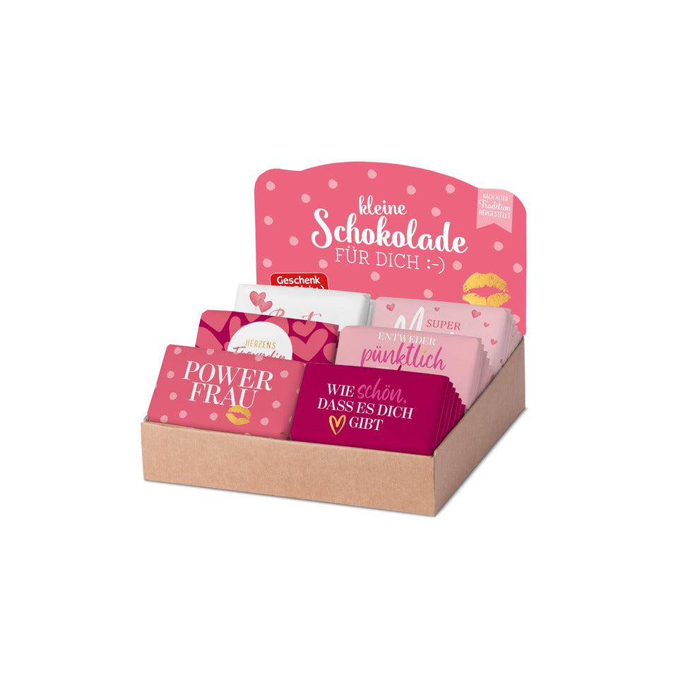 Schokolade Auf uns Mädels, 40g, sortiert FÜR DICH 404710 FÜR DICH 404710 40g