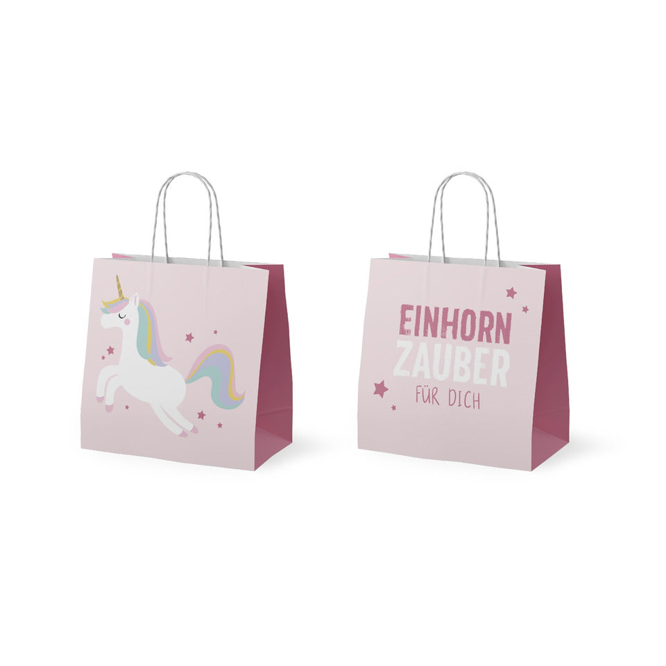 Geschenktragetasche Einhorn - Einhornzauber, 15 x 15 x 8 cm FÜR DICH 992331 FÜR DICH 992331 15x15x8cm