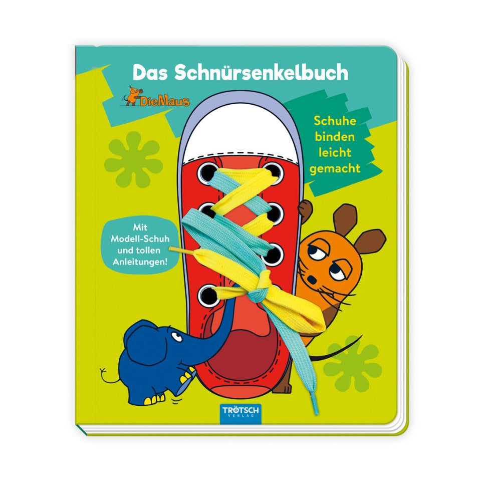 Bilderbuch Schnürsenkel-Buch - Die Maus TRÖTSCH 52352 TRÖTSCH 52352 Die Maus