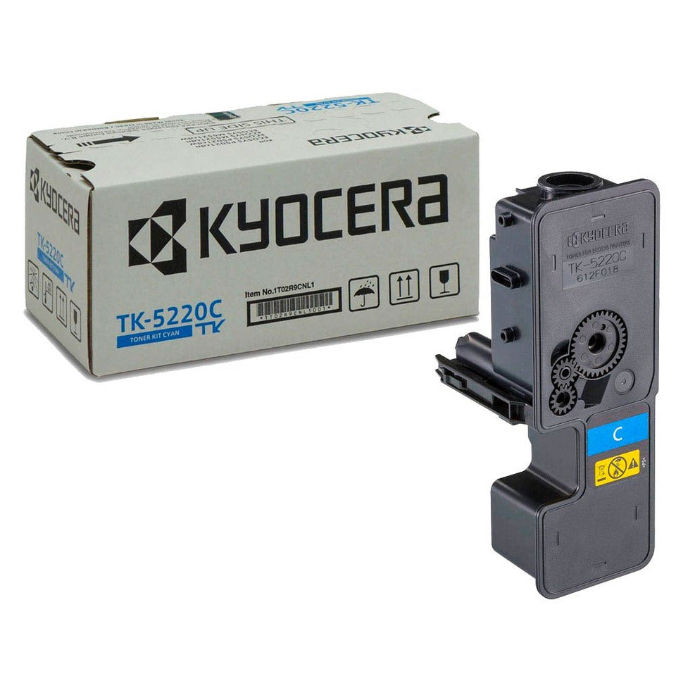 Lasertoner TK-5220C, 1.200 Seiten, cyan KYOCERA 1T02R9CNL1